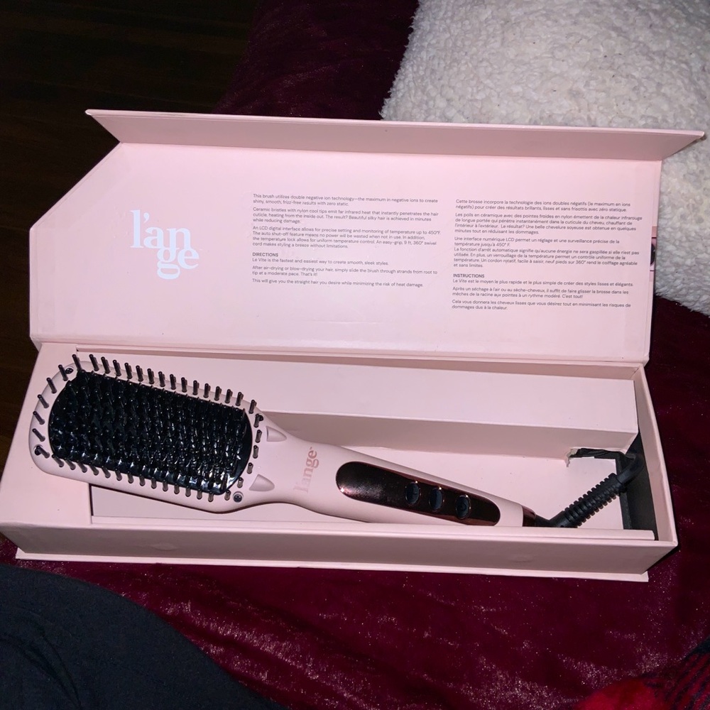 L’ange Le Vite Hairbrush Straightener